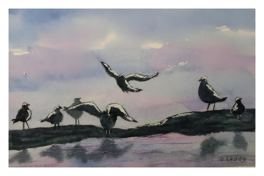 Gathering at Dusk