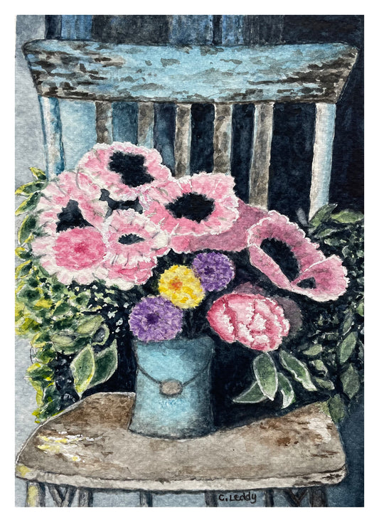 Flowers on the Porch